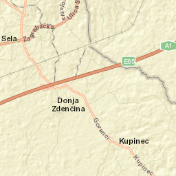 Horvati Street Map