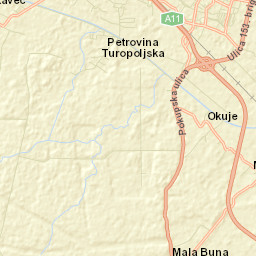 Gradići Street Map