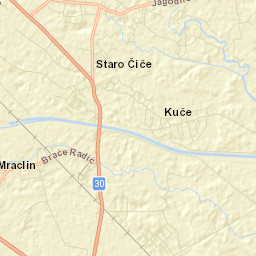 Mraclin Street Map