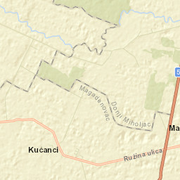 Magadenovac Street Map