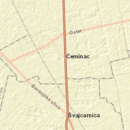Čeminac Street Map