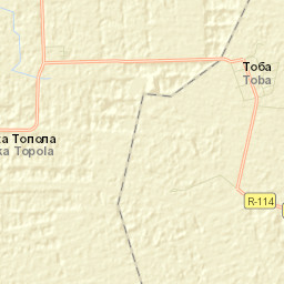 Toba Street Map