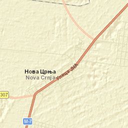 Nova Crnja Street Map