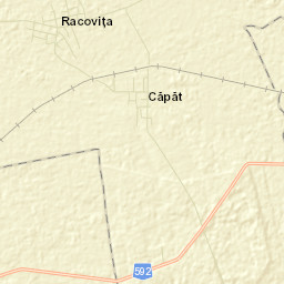 Comuna Racoviţa Street Map