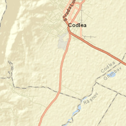 Municipiul  Codlea Street Map