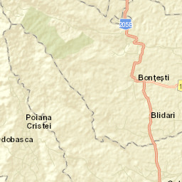 Poiana Cristei Street Map