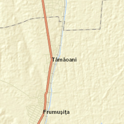 Comuna Frumuşiţa Street Map