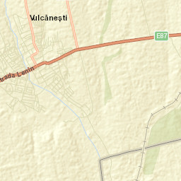 Vulcăneşti Street Map