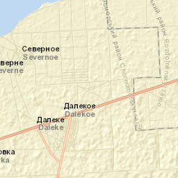 Dalekoye Street Map