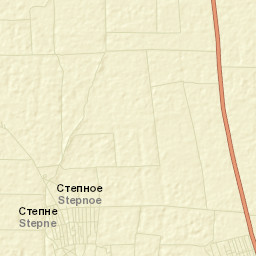Stepnoye Street Map