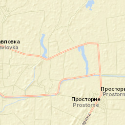 Prostornoye Street Map