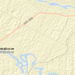 Vyselkovskiy Rayon Street Map
