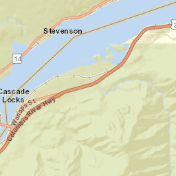 798 Cascade Locks Highway, Cascade Locks Street Map