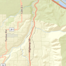 2371-2465 Old Dalles Drive, Hood River, OR Street Map