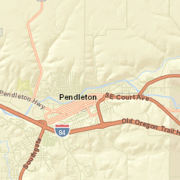 Pendleton Street Map