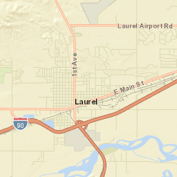 Laurel Street Map