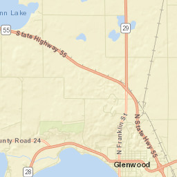 Glenwood Street Map