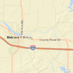 Interstate 94, Melrose, MN 56352, USA Street Map