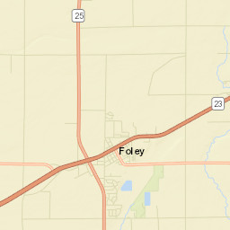 Foley Street Map