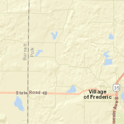 Frederic Street Map