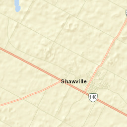 Shawville Street Map