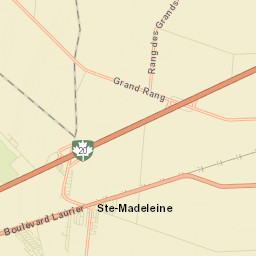 Sainte-Madeleine Street Map
