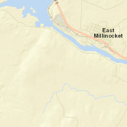 East Millinocket Street Map