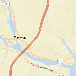 Medway Street Map