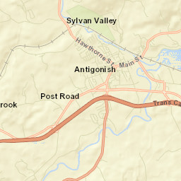 Antigonish Street Map