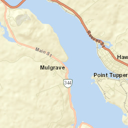 Port Hawkesbury Street Map