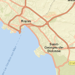 Royan Street Map