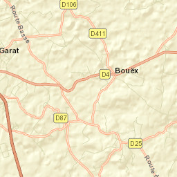 Garat Street Map