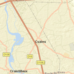 Montrond-les-Bains Street Map