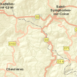 Saint-Symphorien-sur-Coise Street Map