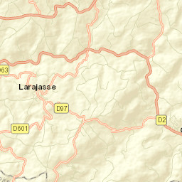 Larajasse Street Map