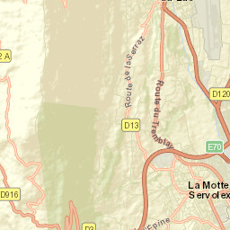 La Motte-Servolex Street Map
