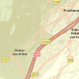 Frontenex Street Map