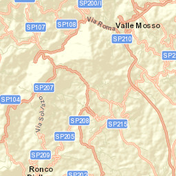 Camandona Street Map