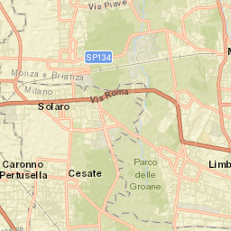 Limbiate Street Map