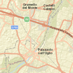 Palazzolo sull'Oglio Street Map