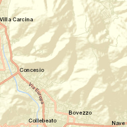 Concesio Street Map