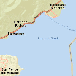 Gardone Riviera Street Map