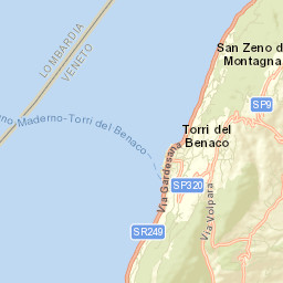 Torri del Benaco Street Map