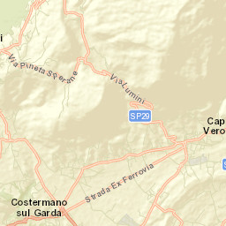 San Zeno Street Map
