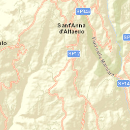 Sant'Anna d'Alfaedo Street Map