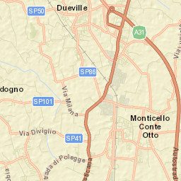 Dueville Street Map