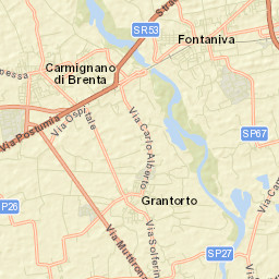 Fontaniva Street Map