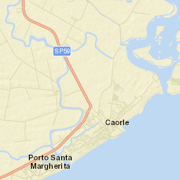 Caorle Street Map