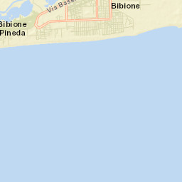 Bibione Street Map