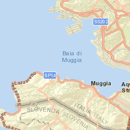 Muggia Street Map